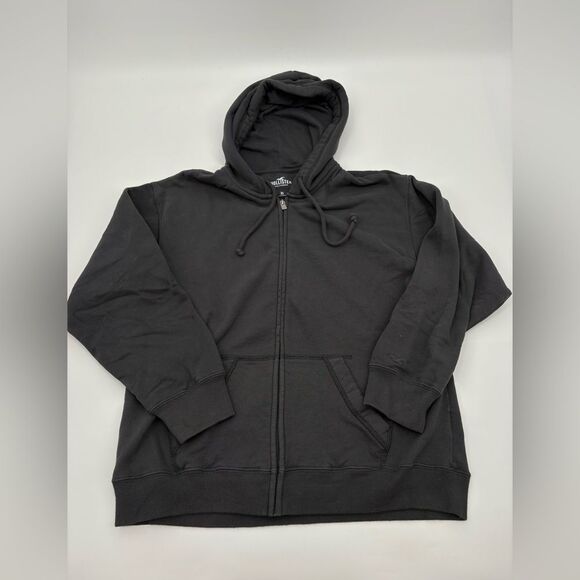 Hollister | Men's Gray Zip-Up oversized Hoodie | XS - Picture 2 of 8